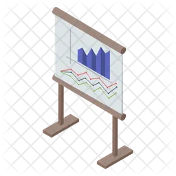 Geschäfts Präsentation  Symbol