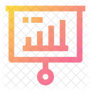 Geschäfts Präsentation  Symbol