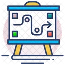 Geschäfts Präsentation  Symbol