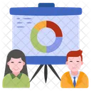 Business Analytics Business Presentation Graphical Representation Icon