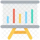Business Presentation Easel Icon