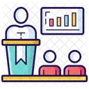 Business Presentation Business Meeting Conference Icon