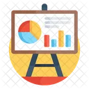 Business Presentation Graphical Presentation Data Analytics Icon