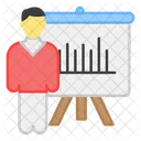 Business Presentation Business Education Business Lecture Icon