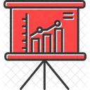Business Presentation Business Growth Data Analysis Icon