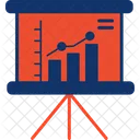 Business Presentation Business Growth Data Analysis Icon