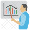Business Presentation Statistics Icon