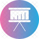 Business Presentation Analytics Board Icon