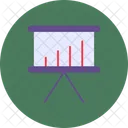 Business Presentation Analytics Board Icon