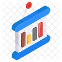 Business Presentation Graphical Representation Statistics Icon
