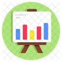 Business Presentation Powerpoint Display Icon