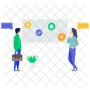 Business Presentation Business Statistics Business Infographic Icon