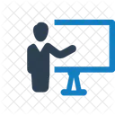 Presentation Conference Businessman Icon