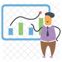 Business Presentation Business Statistics Business Infographic Icon