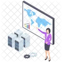 Business Presentation Business Infographic Business Statistics Icon