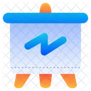Business Presentation Presentation Board Icon