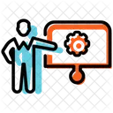 Business Presentation Lecture Presentation Icon