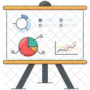 Business Presentation Presentation Graph Icon