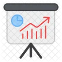 Business Presentation Graphical Presentation Statistics Icon