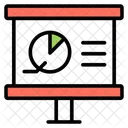 Business Presentation Powerpoint Graph Icon