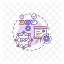 Erp Integration Business Process Difficulties アイコン