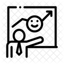 Business Profit Graph  Icon