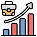 Business Progress Statistics Growth Icon