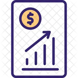 Business progress  Icon