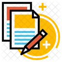 Business Proposal Report Notes Icon