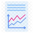 Business Report Market Icon