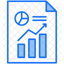 Business Report Money Chart Icon