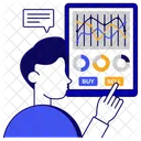 Business Report Data Analytics Infographic Icon