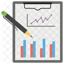 Data Visualization Business Report Data Reporting Icon