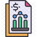 Business Report Analysis Data Icon