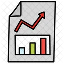 Business Report Growth Analysis Sales Report Icon