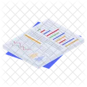 Business Report Business Analysis Business Analytics Icon