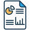 Business Report Business Analysis Report Icon
