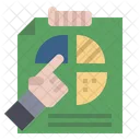 Business Report Explanation Business Analysis Icon