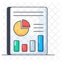 Business Report Data Analytics Infographic Icon