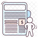 Business Report File Document Icon