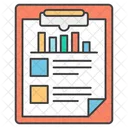 Business Report Business Data Business Infographic Icon