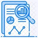 Business Report Report Analysis Data Analytics Icon