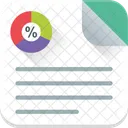 Business Report Chart Icon