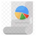 Business Report Graphical File Business Document Icon