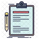 Contract Check Business Icon