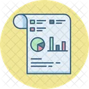 Business Report Business Analysis Market Research Icon