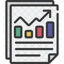 Business Report Report Bar Icon