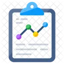 Business Report Data Analytics Statistics Icon