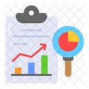 Business Data Report Icon