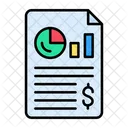 Statistics Analytics Report Icon